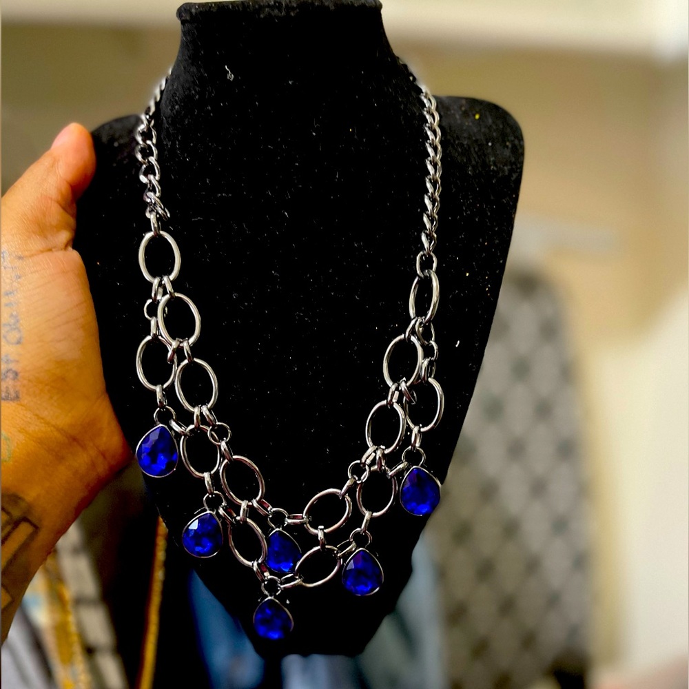 Sapphire necklace